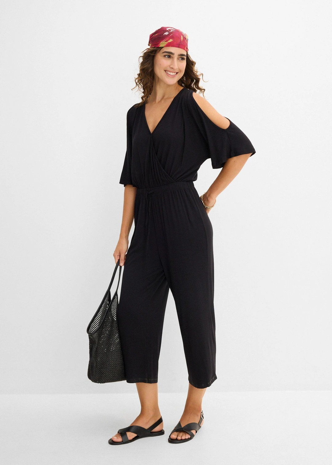 Combinaison fluide en jersey viscose