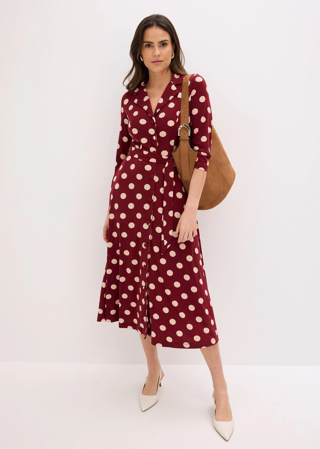 Robe-chemise avec lien à nouer (ens. 2 pces) - 2