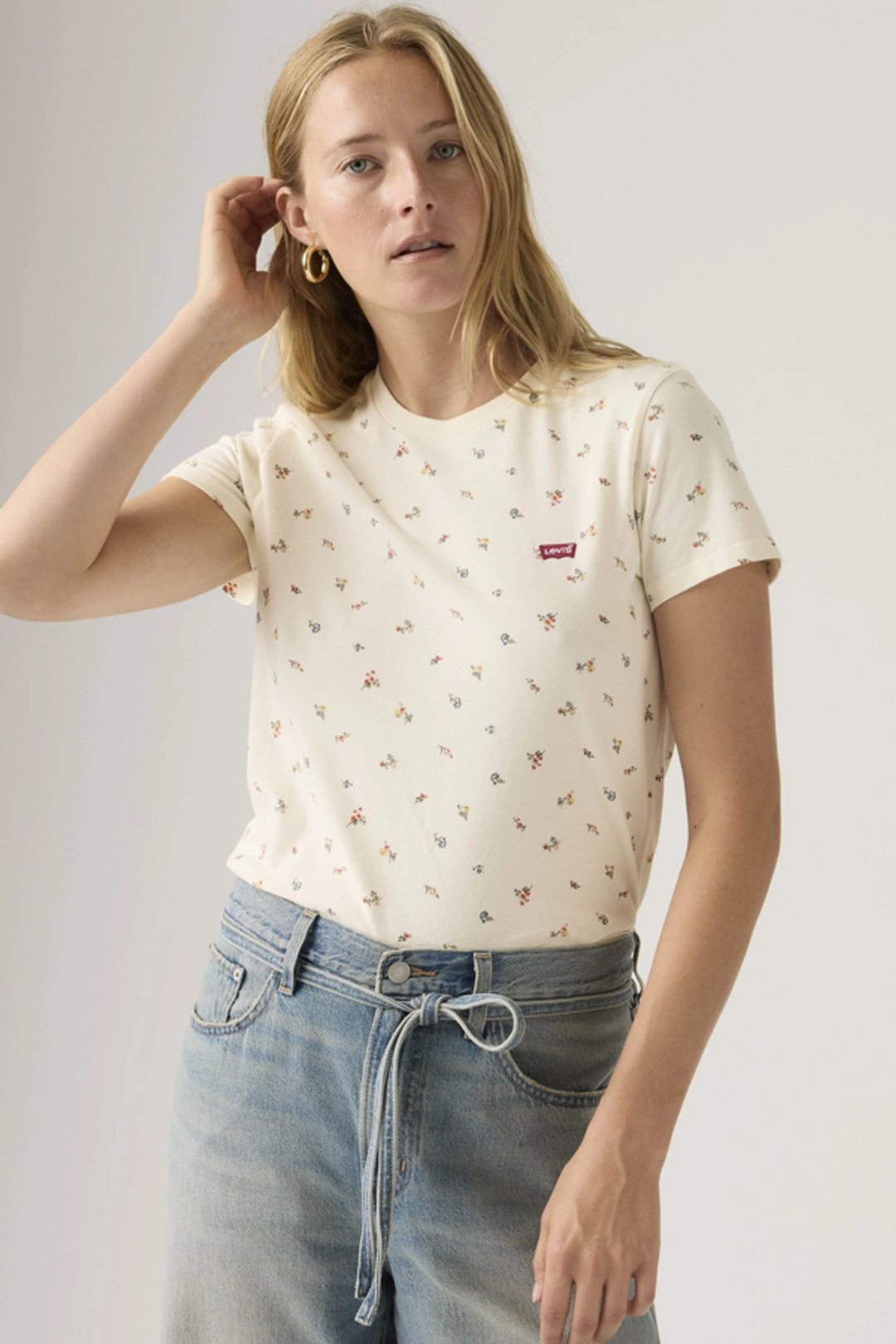 Levi's T Shirt Perfect - Femme - Rouge / Crushed Berry - 2XS