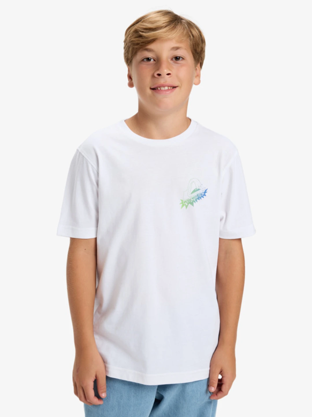 Ev Star Ride - T-Shirt à manches courtes pour Garçon 8-16 ans Blanc