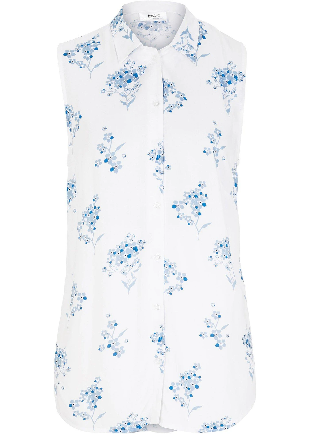 Chemisier sans manches en viscose