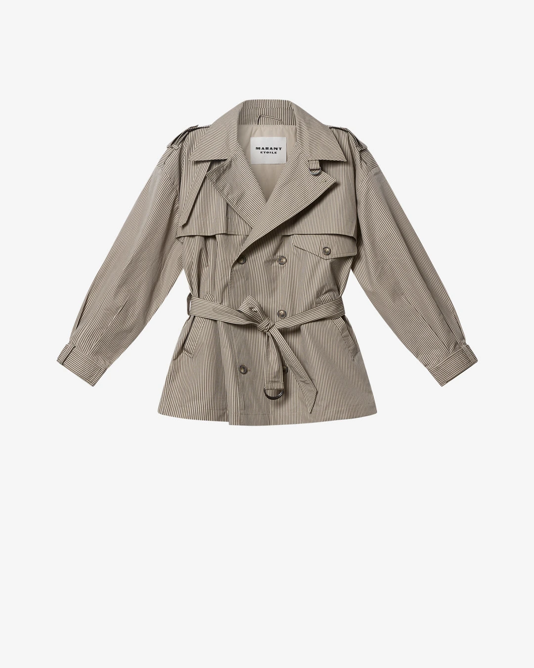 Veste Claya - Femme - Beige-kaki - Taille 42 - Marant Étoile