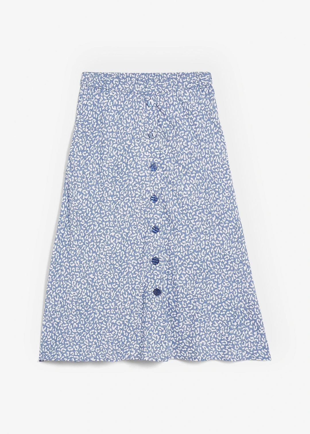 Jupe midi en viscose avec poches