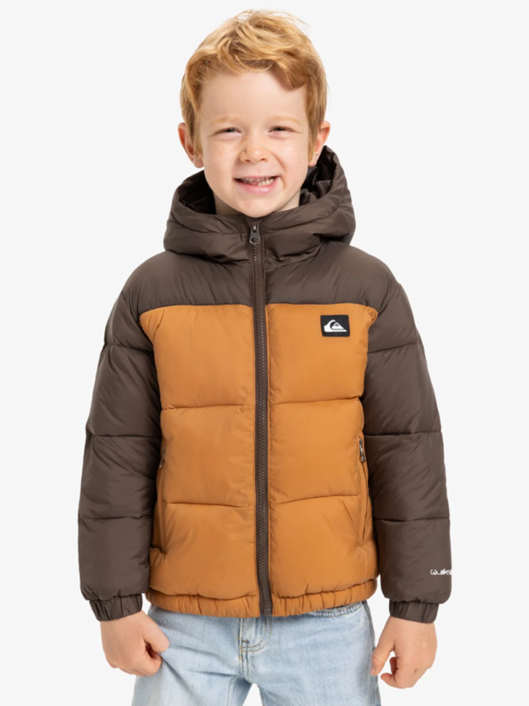 Cold Days - Doudoune à capuche pour Garçon Marron