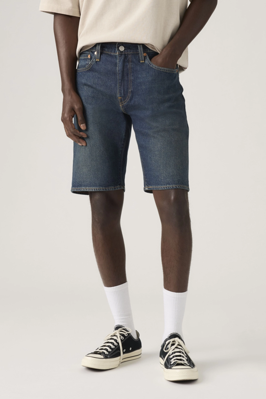Levi's Short Standard 405 - Homme - Bleu / Medium Score Short - 31X10 - 2