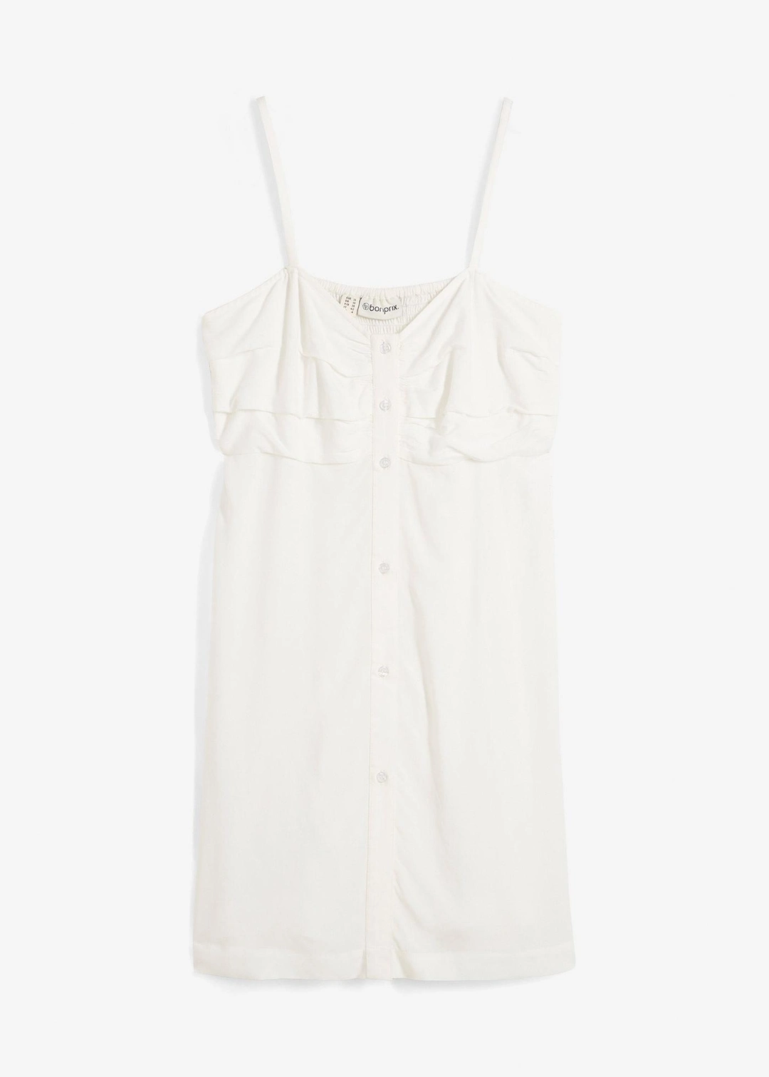 Longue blouse sans manches en viscose