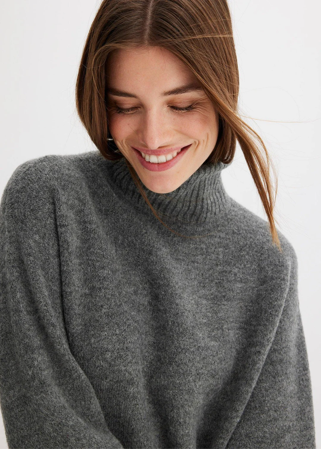 Robe pull fendue sur le côté - 3