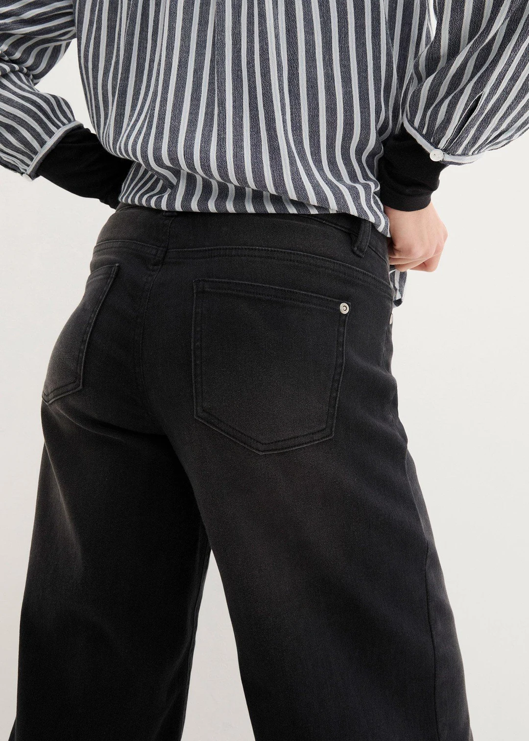 Jupe-culotte en jean ultra-doux