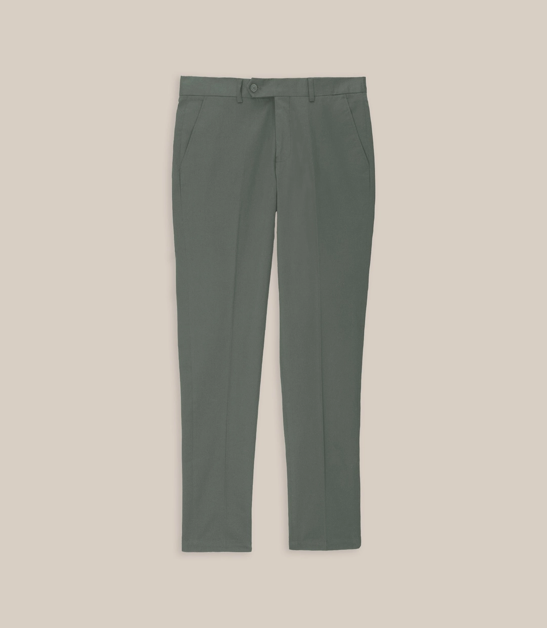 IZAC - Pantalon taille mi-haute kaki