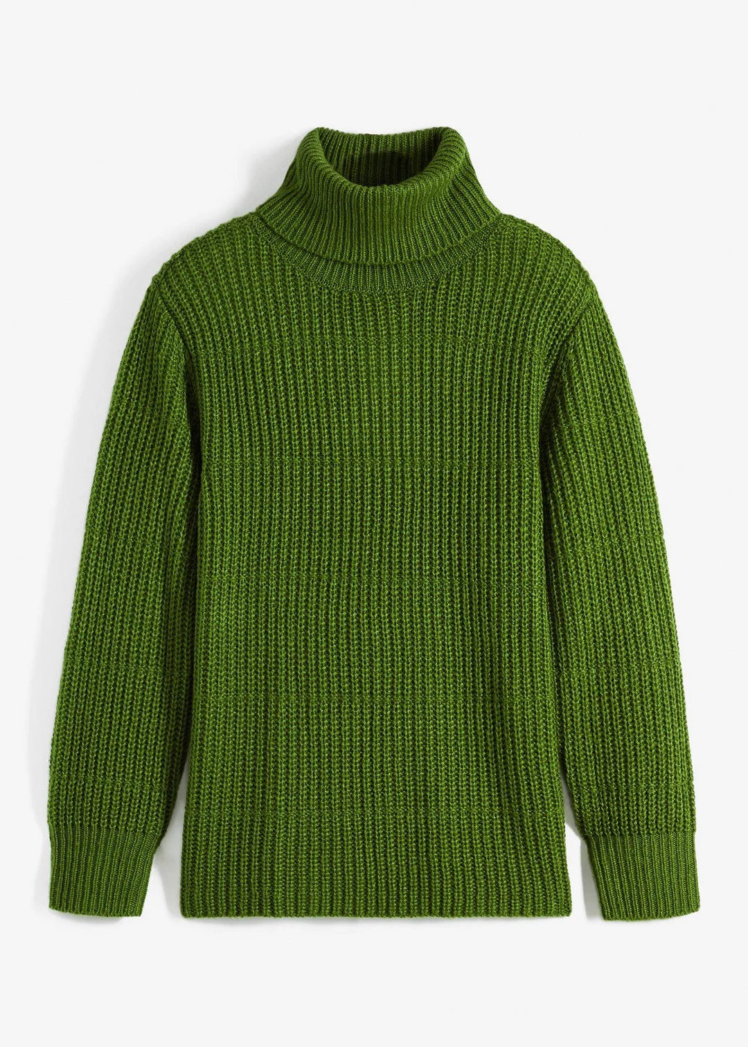 Pull en maille à col roulé