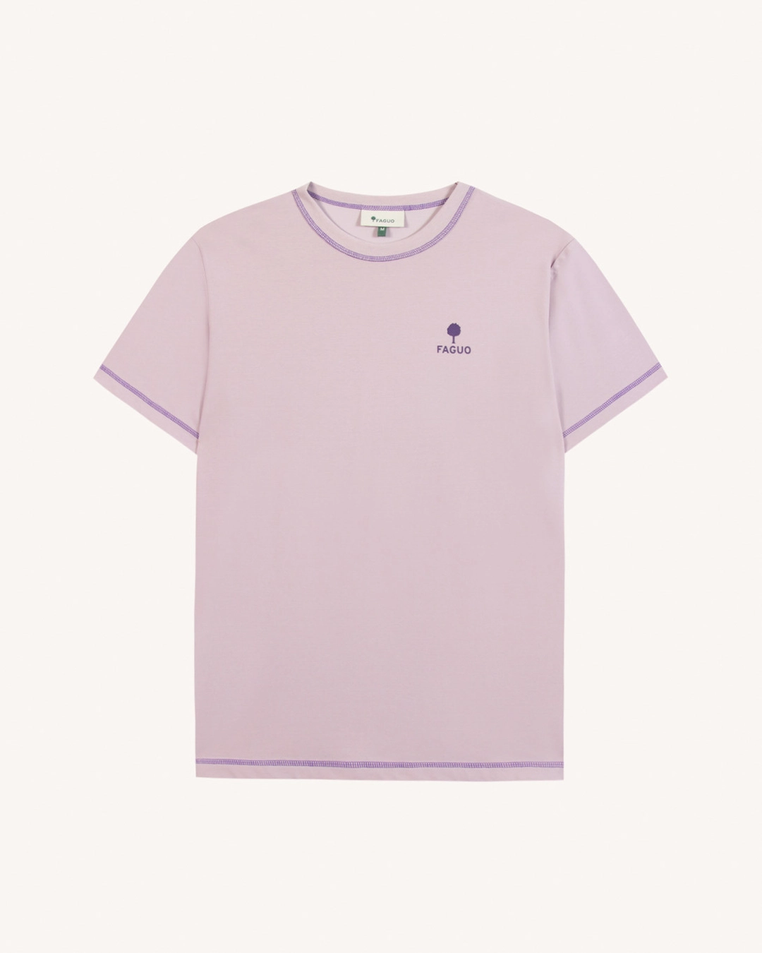 T-shirt imprimé faguo vert clair - LUGNY