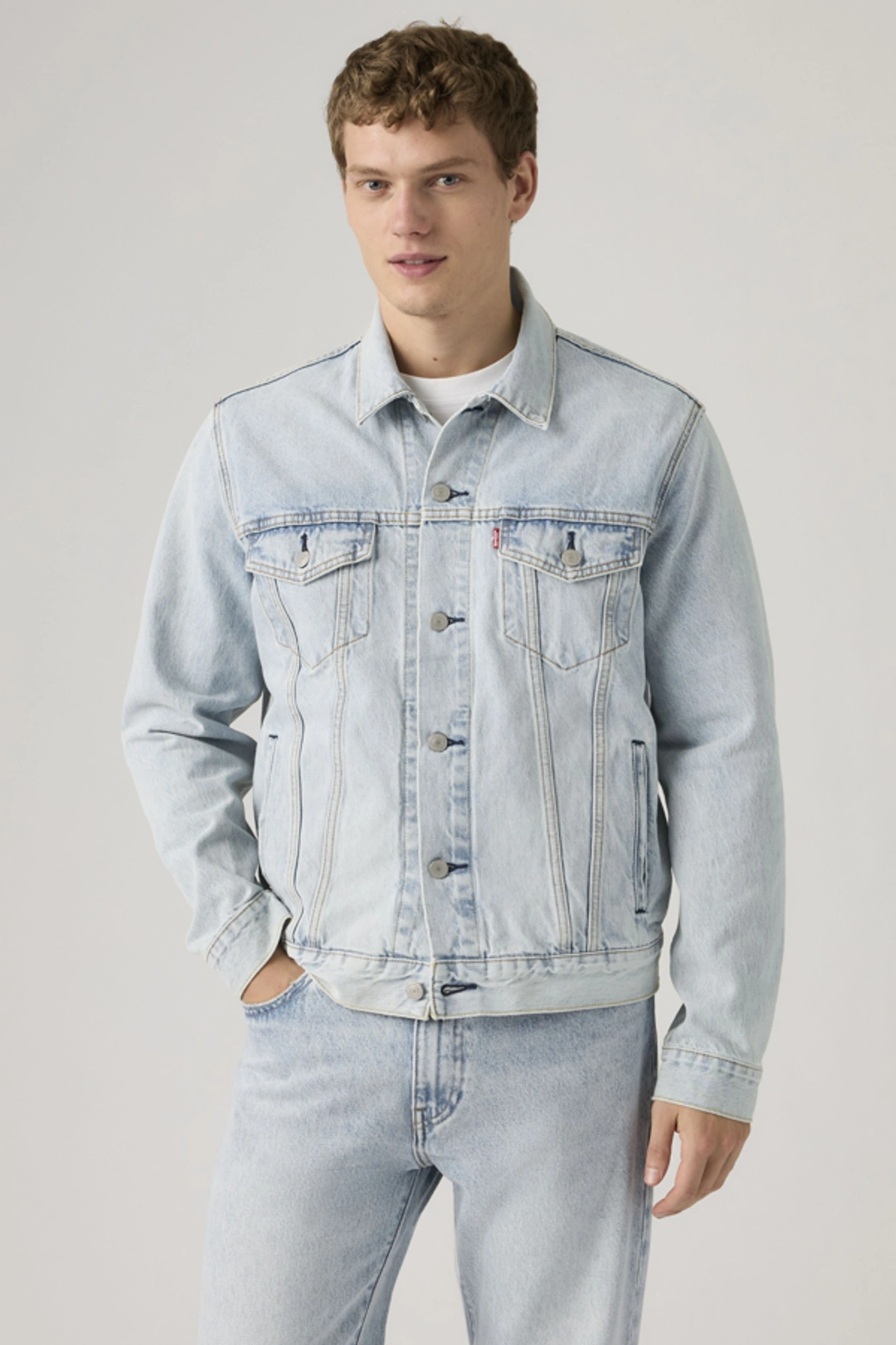 Levi's Veste Trucker - Homme - Bleu / Million Dollar - 2XL