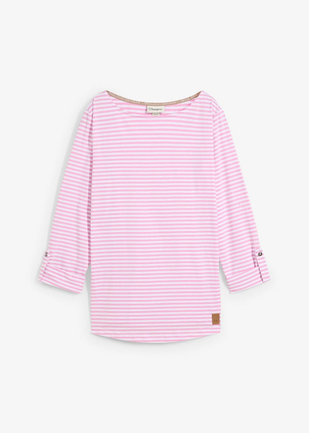 T-shirt manches longues 100% coton