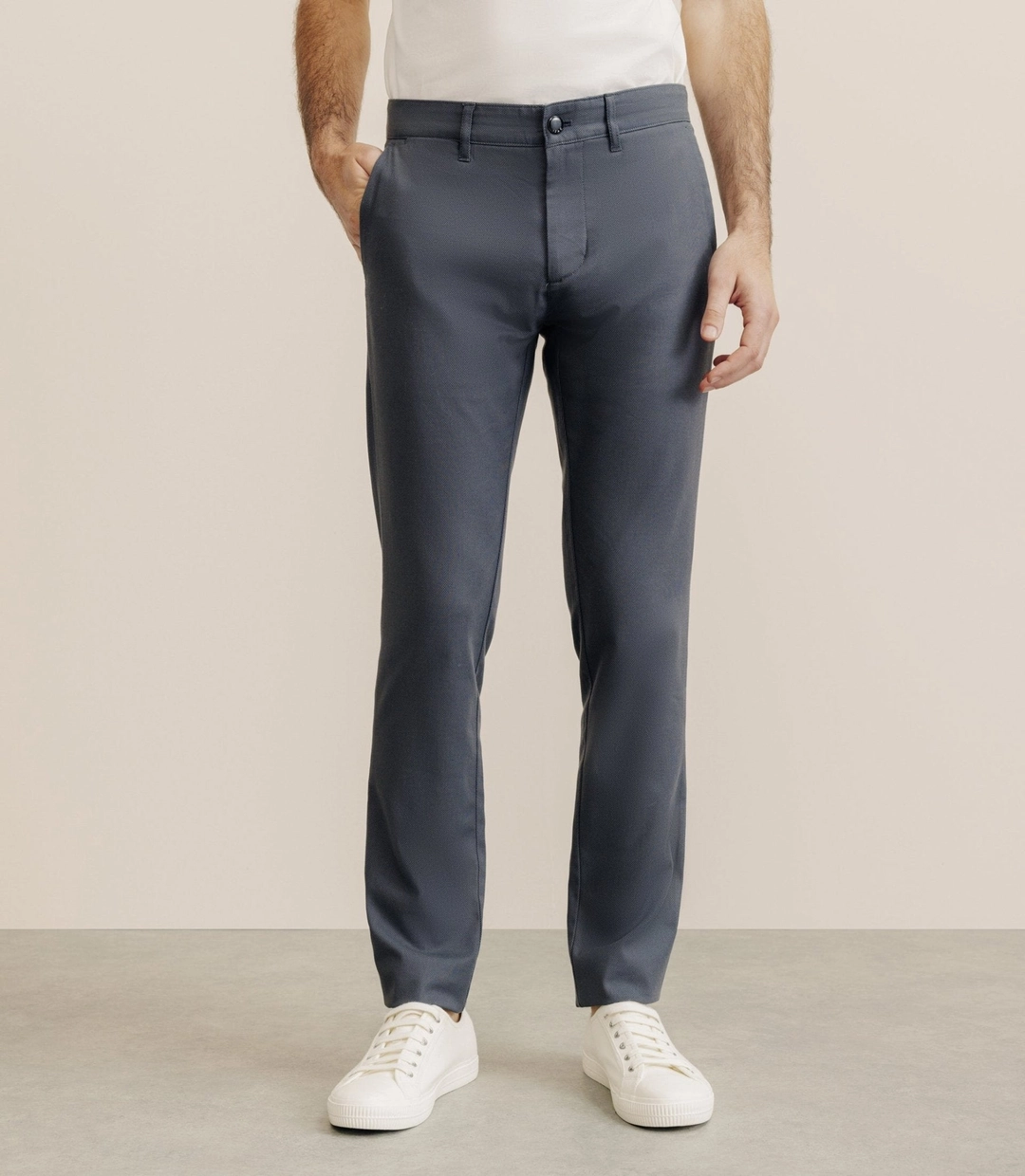 IZAC - Pantalon slim anthracite