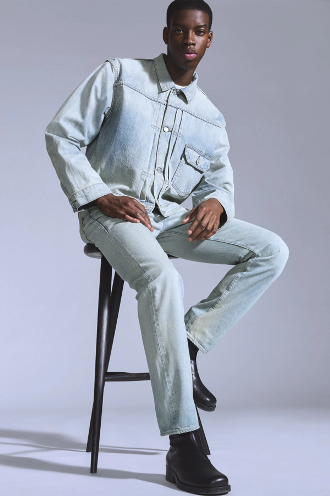 Levi's 1980s Jean 501 - Homme - Bleu / Mij Stream - 36X34