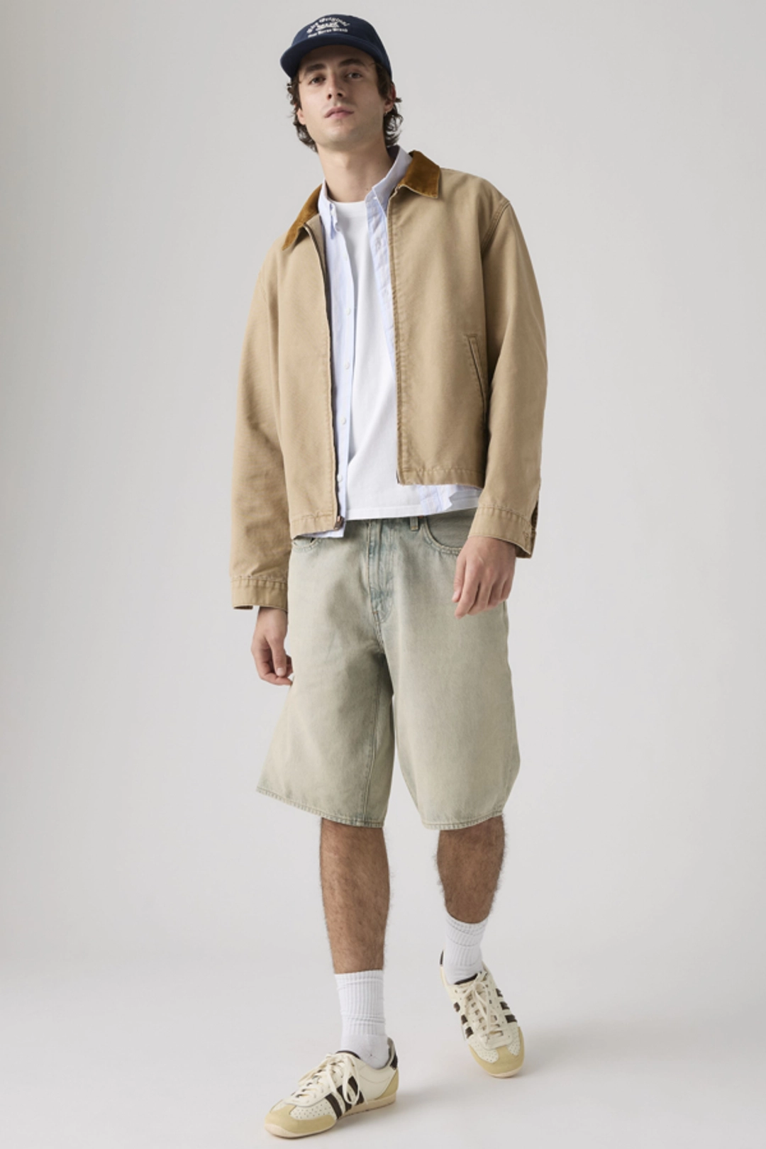 Levi's Short 478 Baggy - Homme - Bleu / My Pockets Full Shorts - 38X12