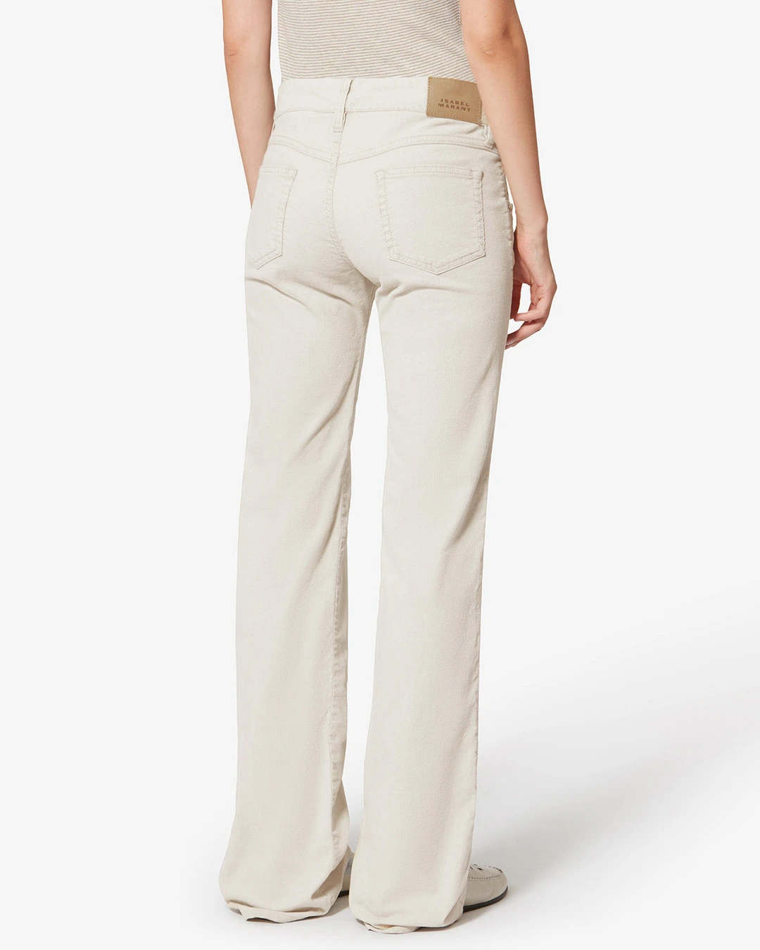 Pantalon Kelly - Femme - Écru - Taille 42 - Marant Étoile - 3