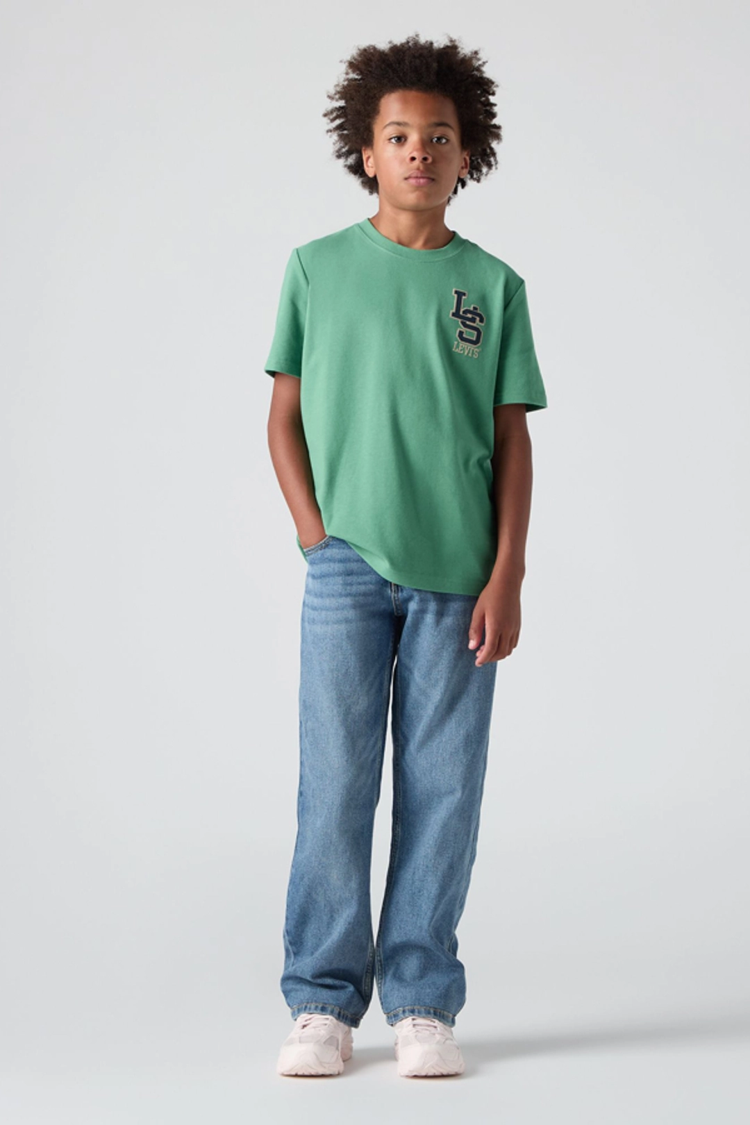 Levi's Ado Jean 555 Relaxed Straight - Homme - Neutral / Burbank - 12A - 2