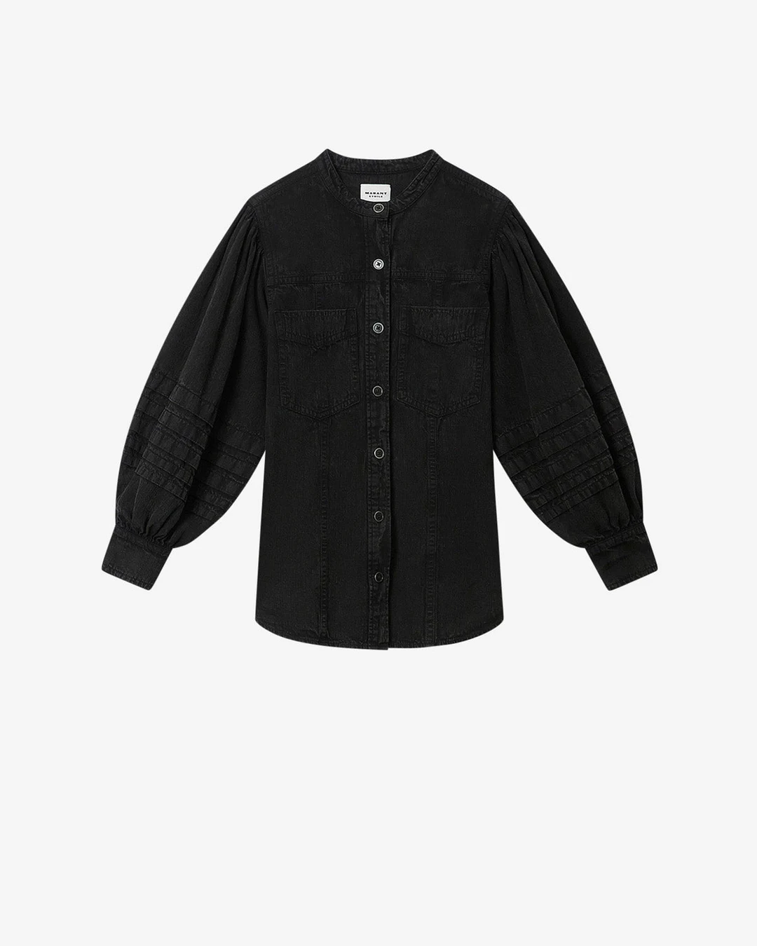 Chemise Mileda - Femme - Noir Délavé - Taille 42 - Marant Étoile
