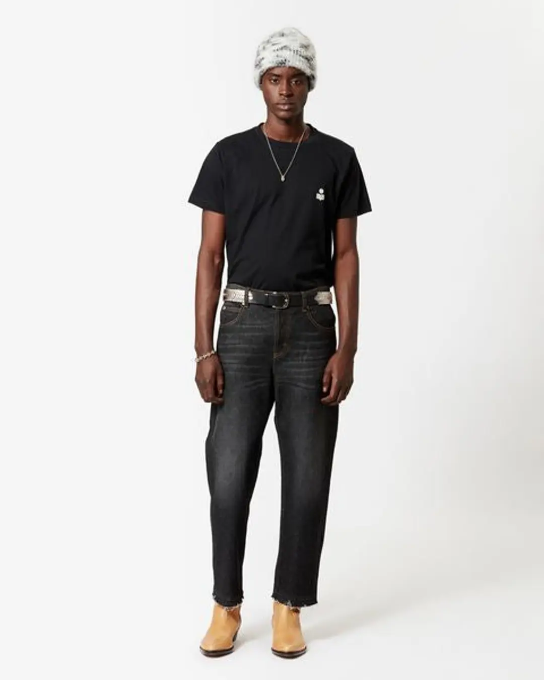 T-shirt Zafferh - Homme - Noir - Taille XL - 4