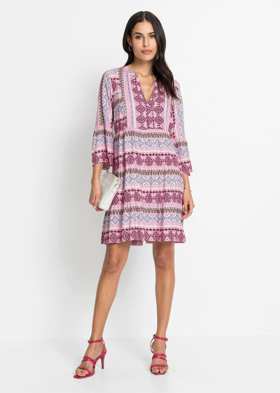Robe-tunique en viscose fluide - 2