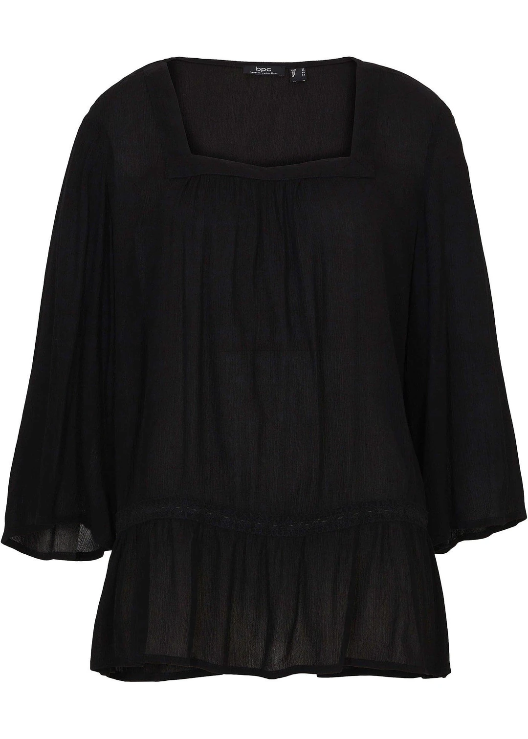 Blouse à encolure carrée