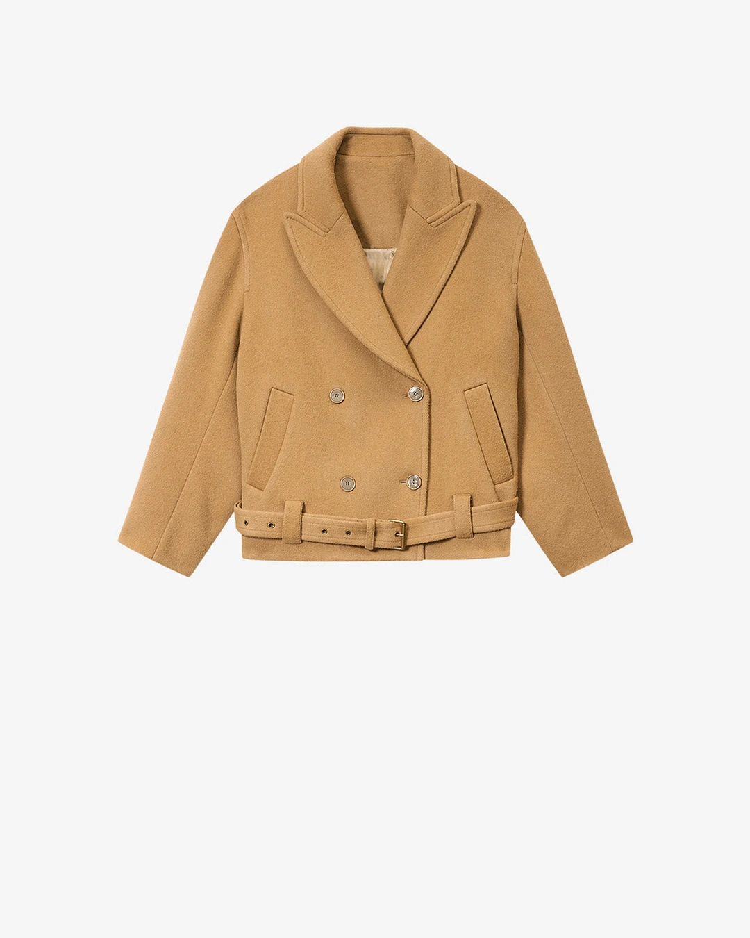 Manteau Warna - Femme - Camel - Taille 40