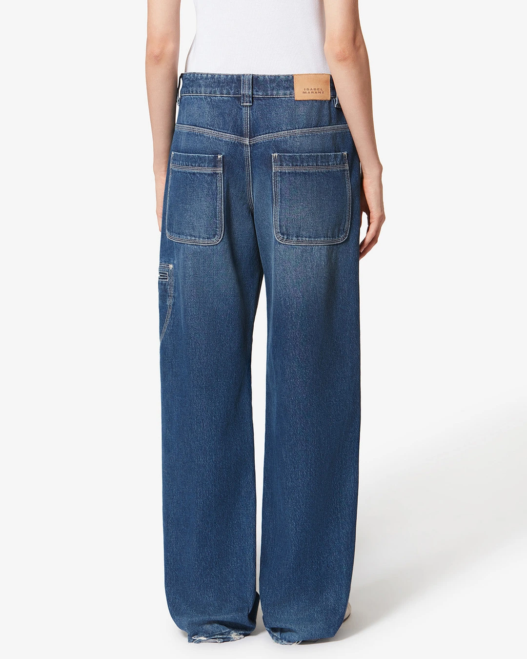 Pantalon Jeyda - Femme - Bleu - Taille 42 - 3