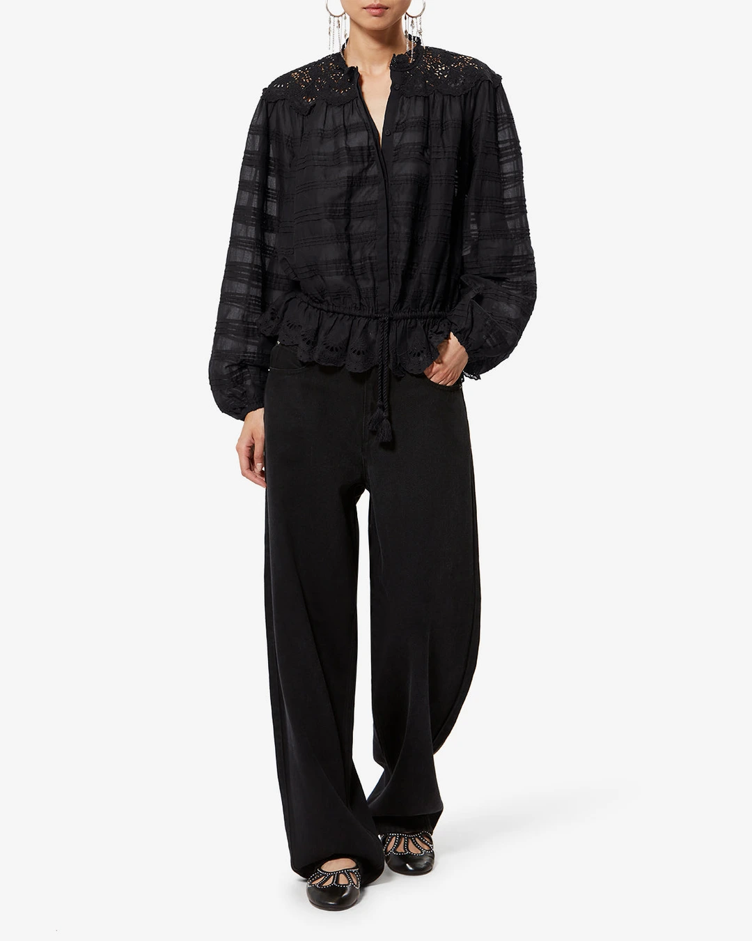 Blouse Polly - Femme - Bleu Clair - Taille 42 - Marant Étoile - 4