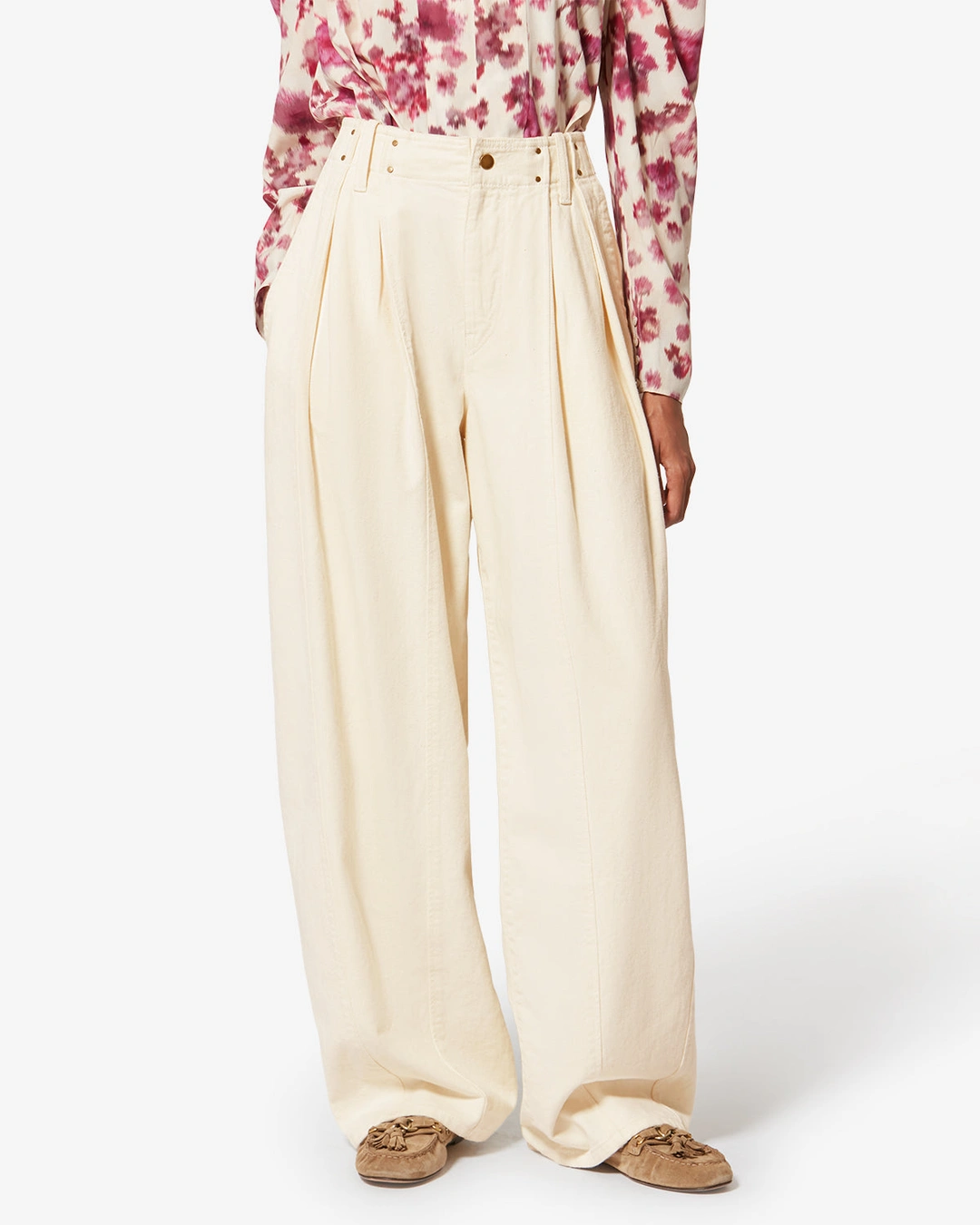 Pantalon Ireme - Femme - Écru - Taille 44 - 5