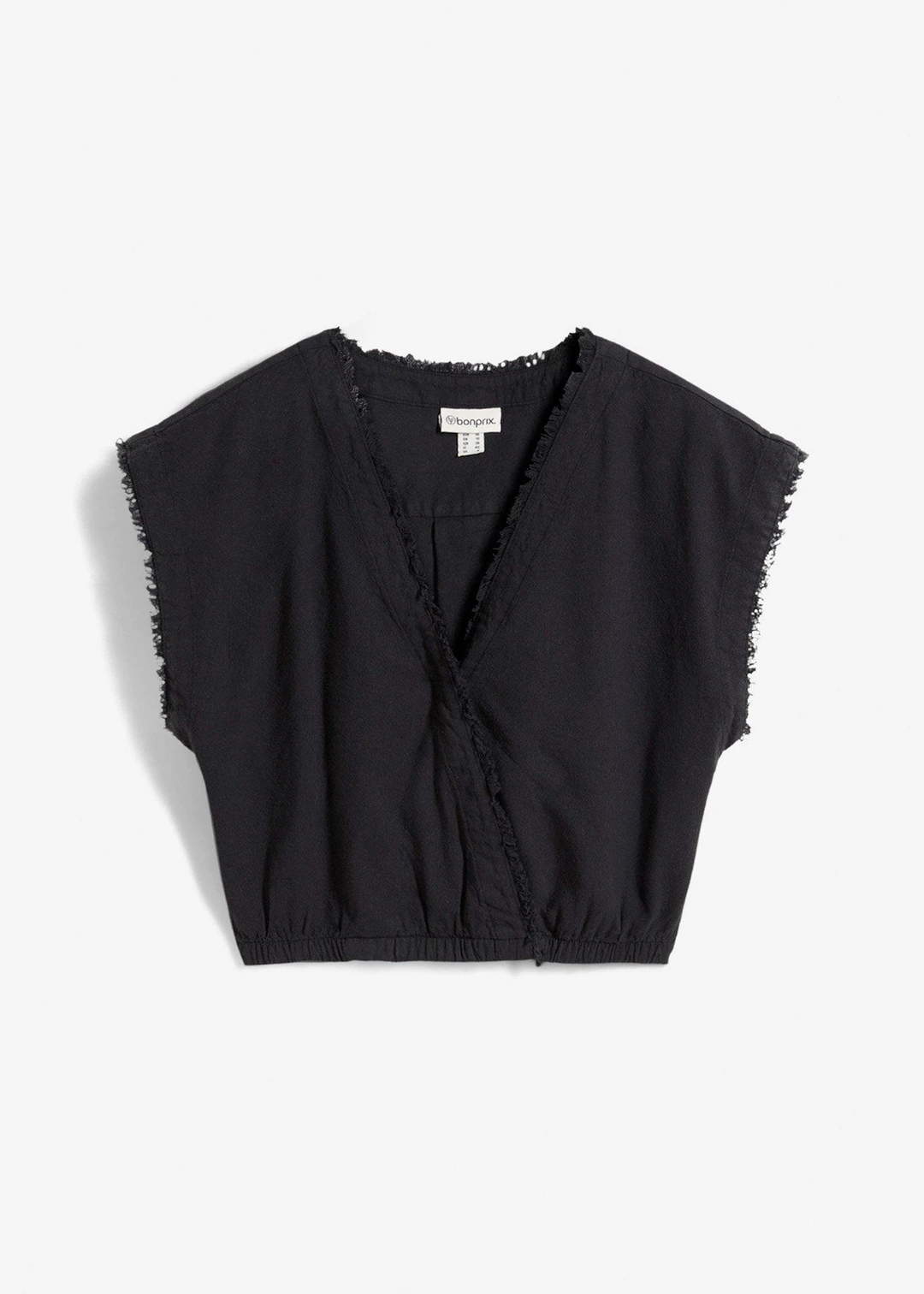 Top blouse raccourci