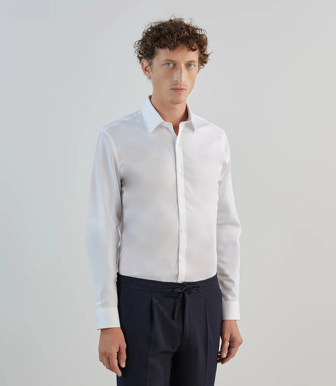 IZAC - Chemise ville avec coudières blanche