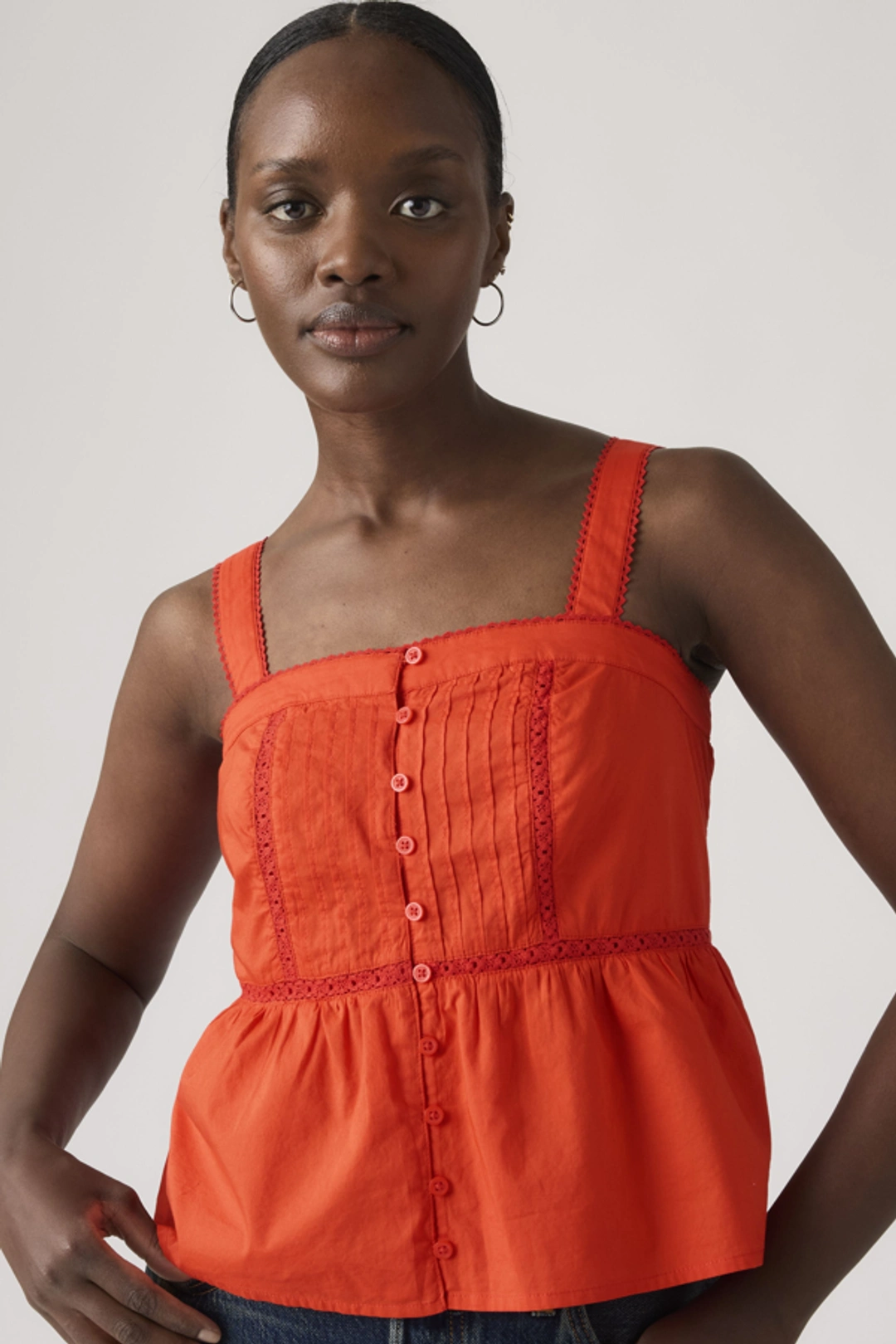 Levi's Blouse Mimi - Femme - Rouge / Signal Red - XS