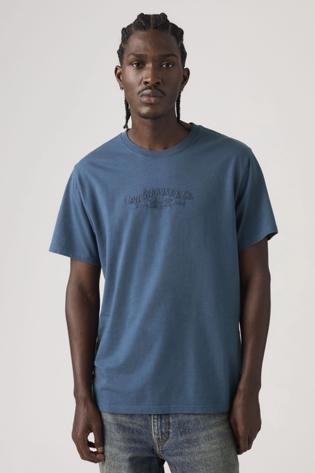 Levi's T Shirt Graphique Relaxed - Homme - Noir / Jet Black - 2XL