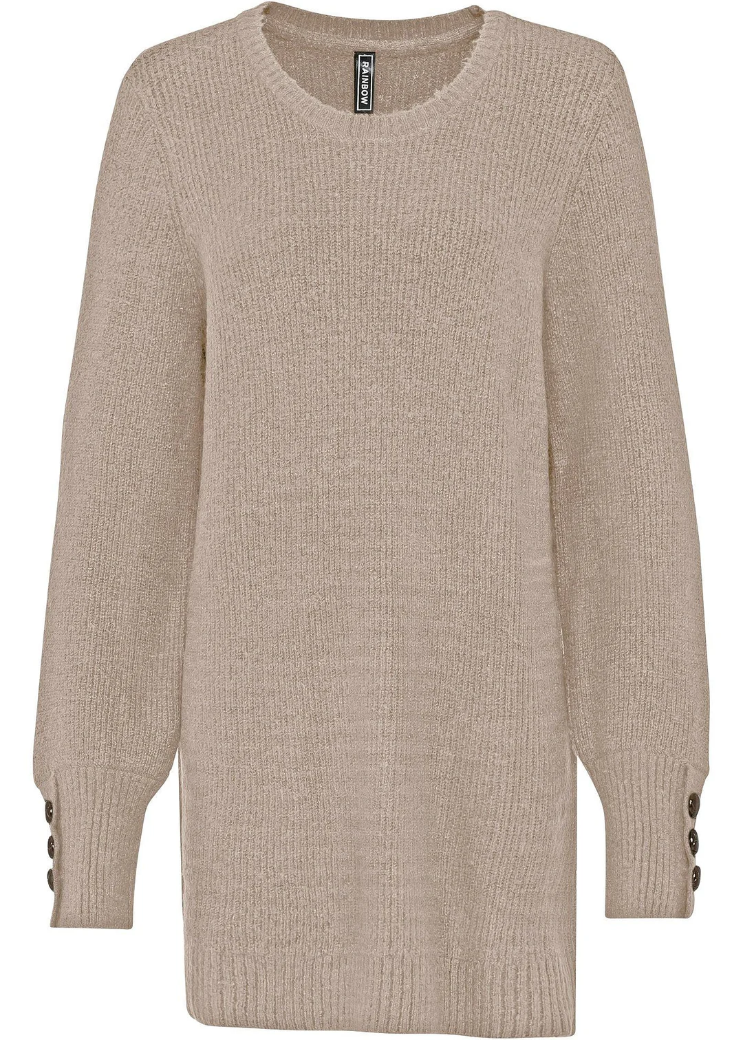Pull long à boutons