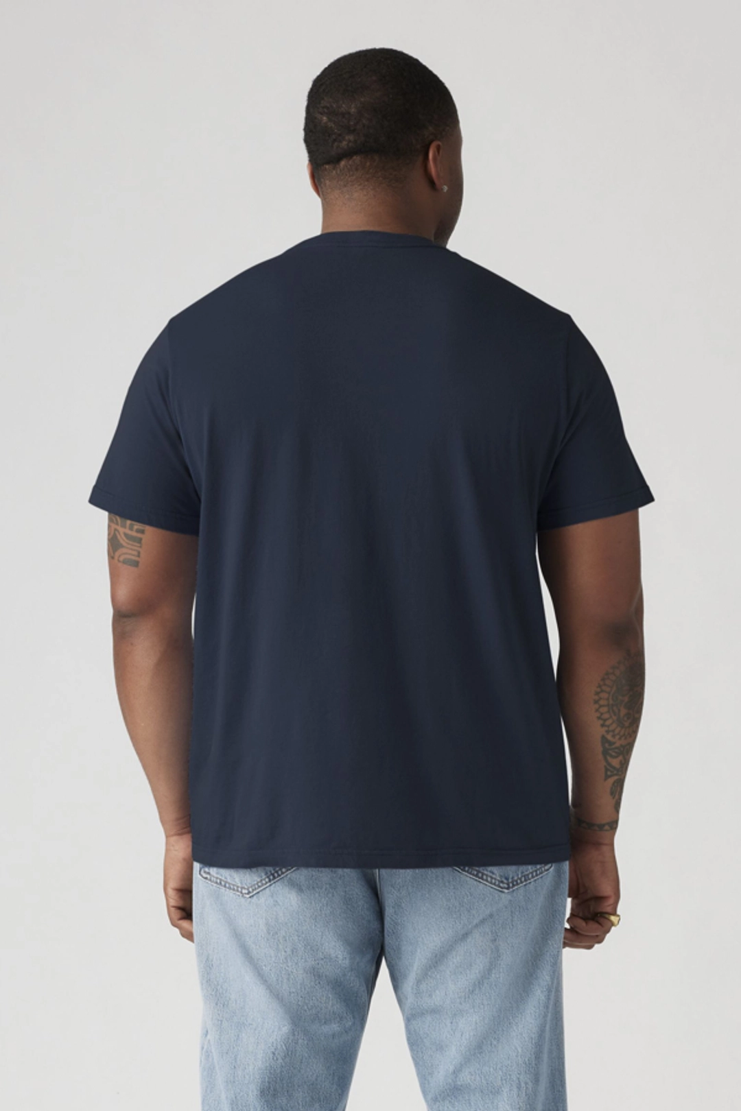 Levi's T Shirt Graphique (Grandes Tailles) - Homme - Bleu / Dress Blues - 5XL - 2