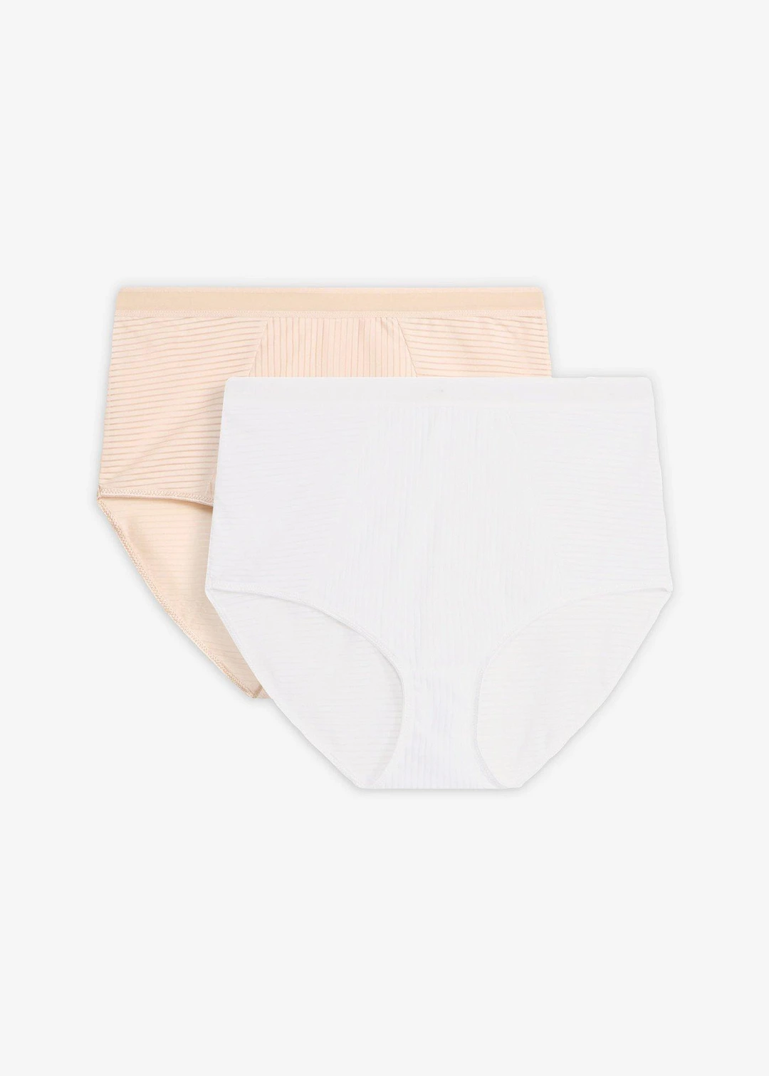 Lot de 2 slips taille haute