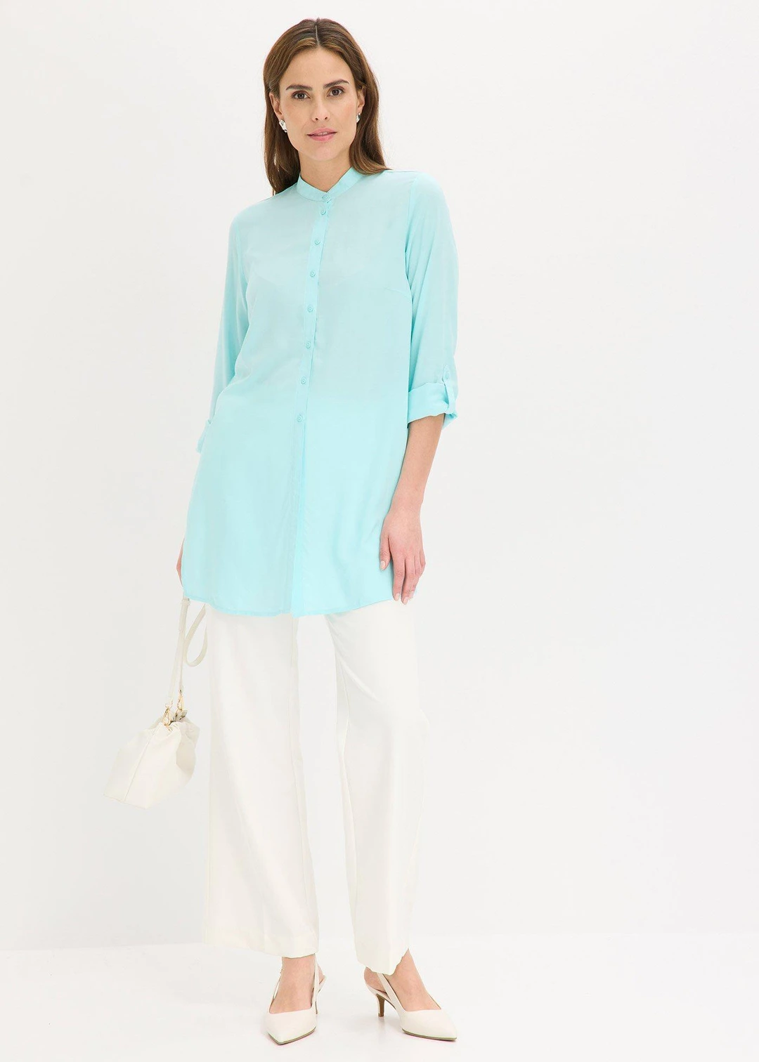 Chemisier long en viscose - 2