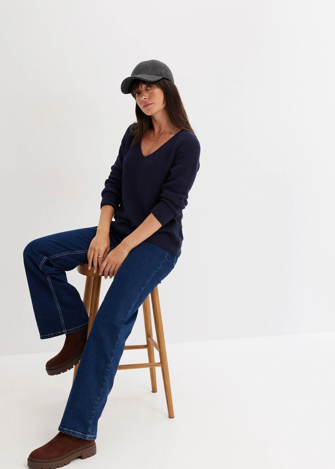 Pull côtelé 100% coton - 2
