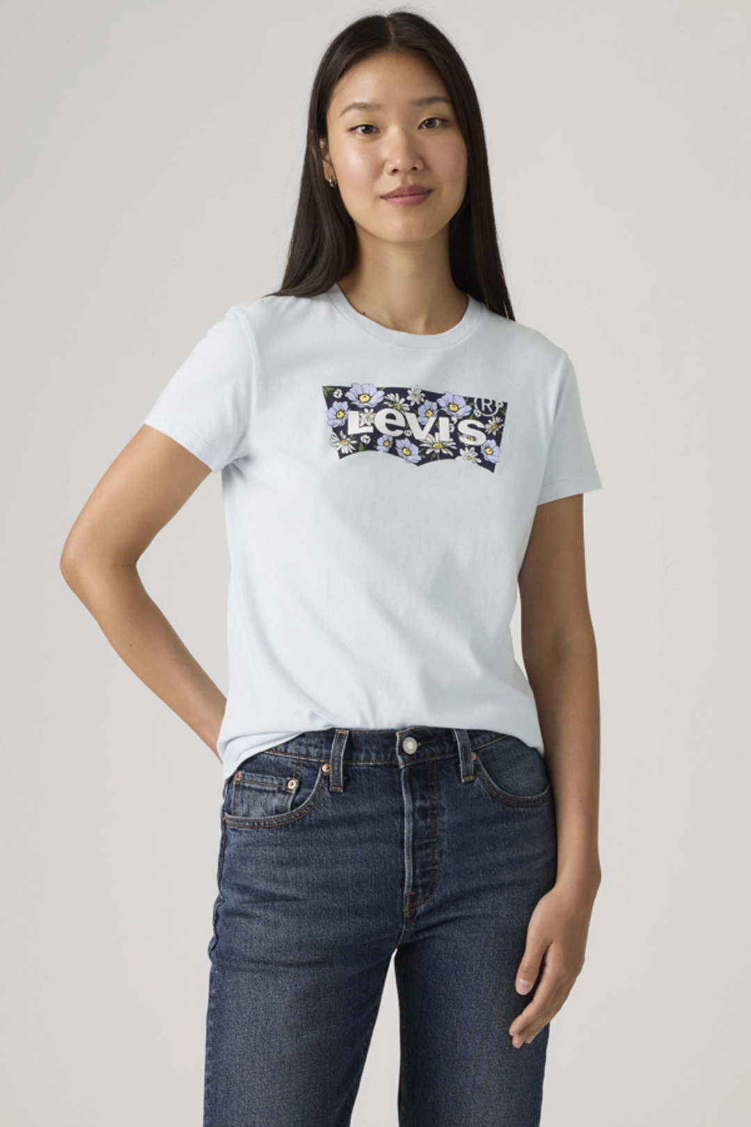 Levi's T Shirt Perfect - Femme - Rose / Crystal Pink - 2XS