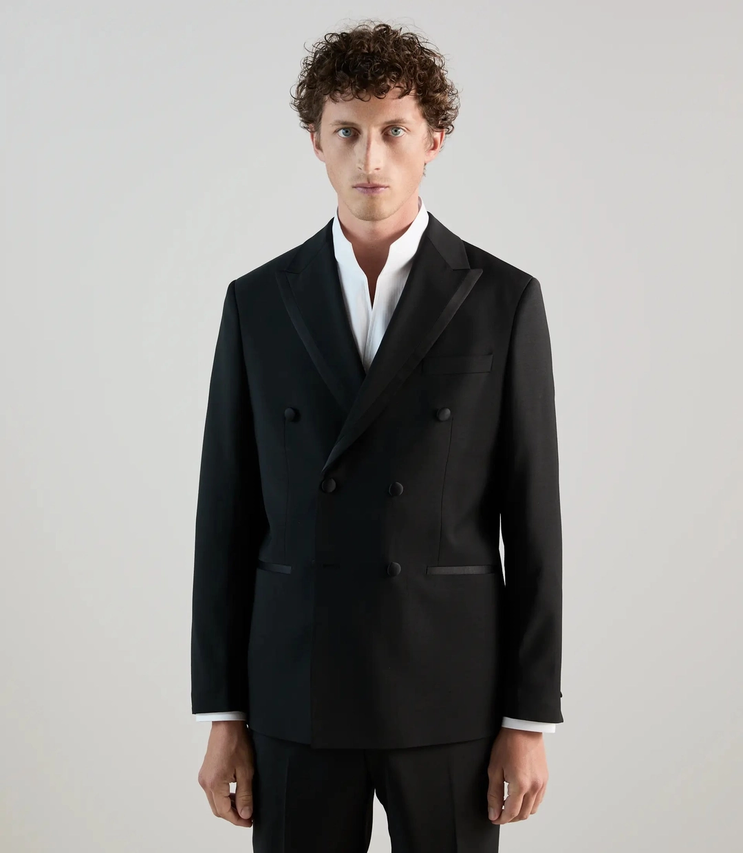 IZAC - Costume croisé noir
