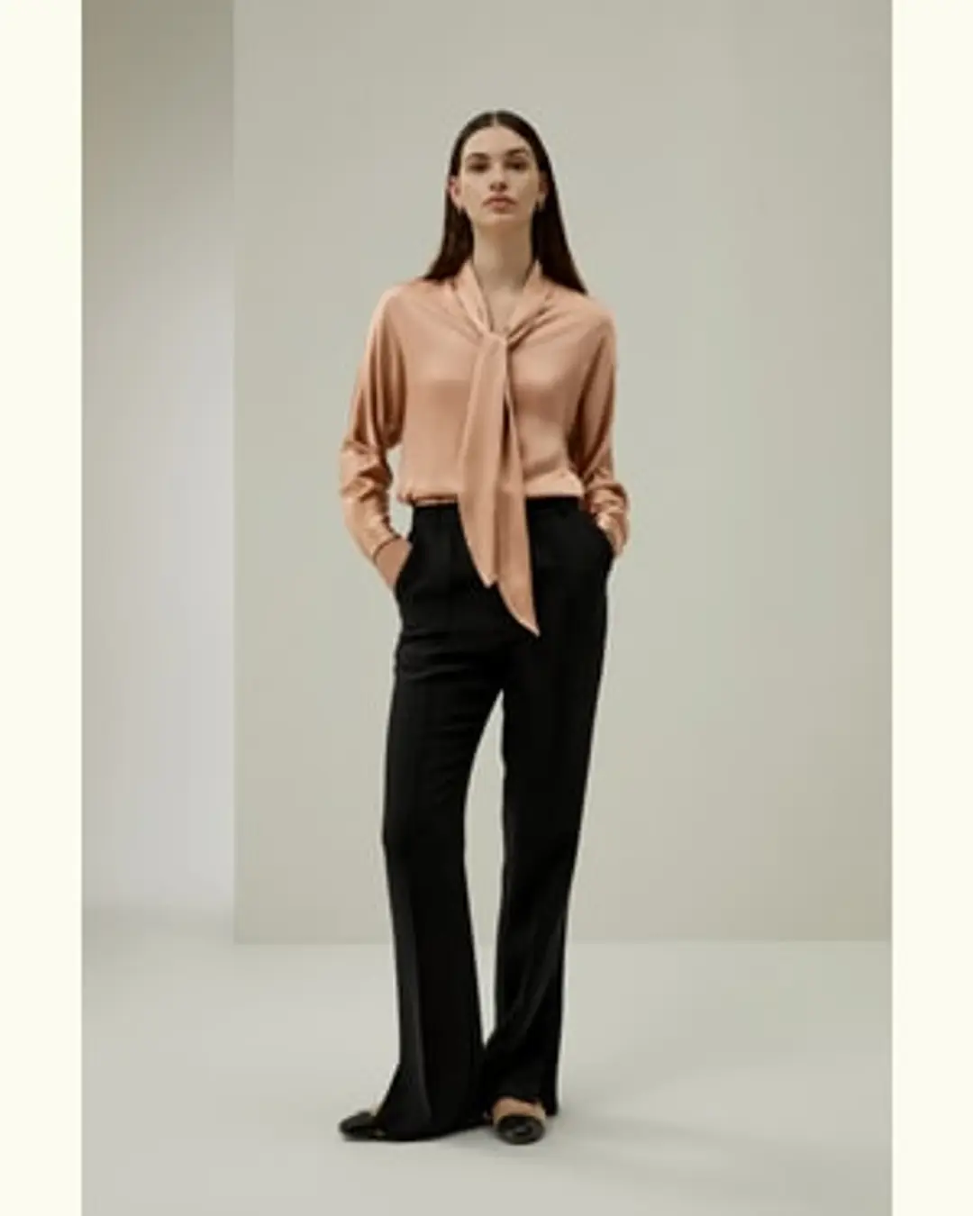 LILYSILK Chemisier En Soie Une Coupe Ample Et Décontractée Pure Soie Facile À Assortir Légèreté Luxueuse Rose Quartz M