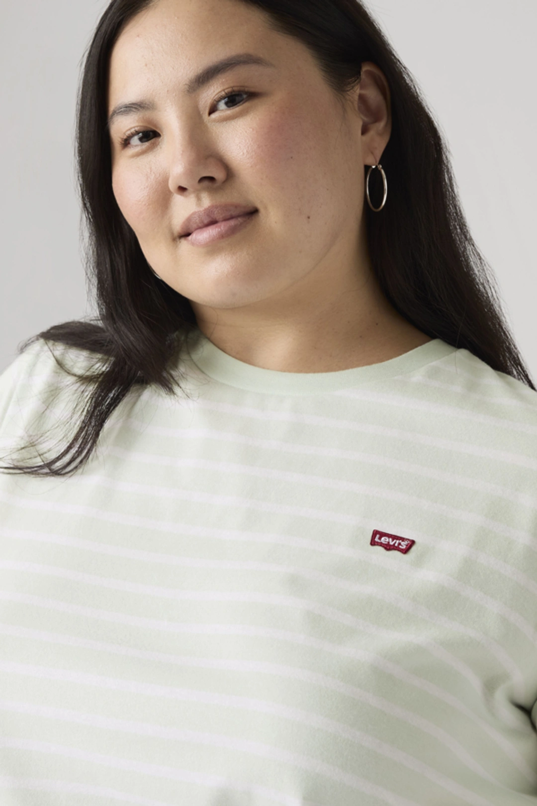 Levi's T Shirt Perfect (grandes Tailles) - Femme - Bleu / Emily Stripe Pale Blue - 4X - 2