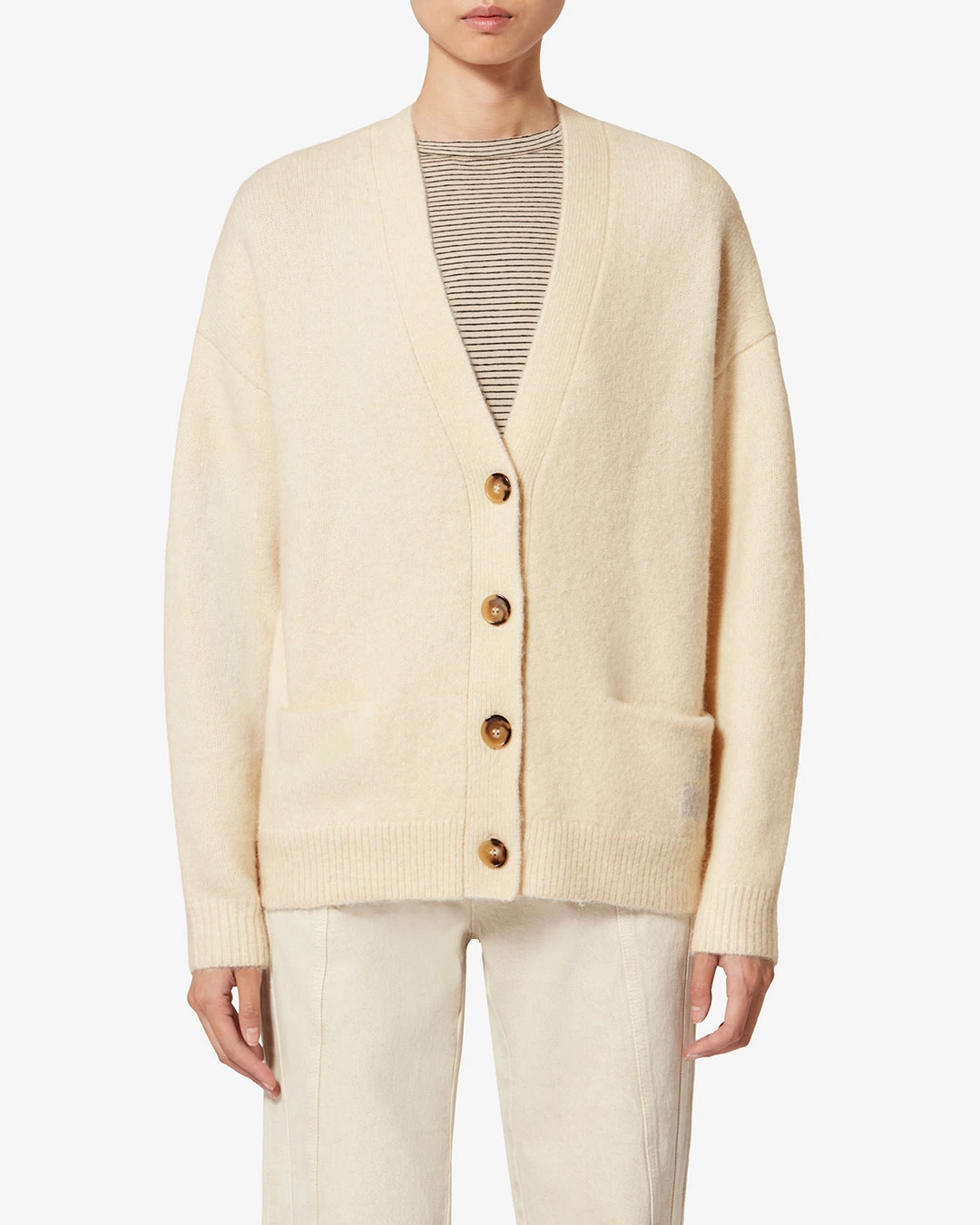 Cardigan Eborah - Femme - Rouge - Taille 40 - Marant Étoile - 5