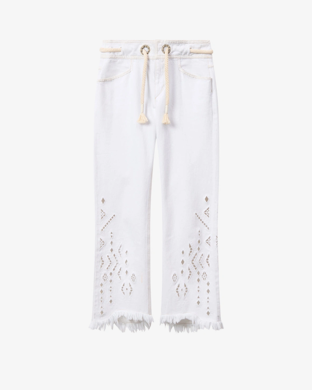 Pantalon Alison - Femme - Blanc - Taille 42
