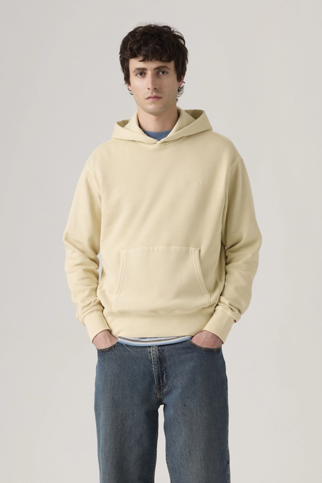 Levi's Sweat À Capuche Authentic - Homme - Blanc / Bright White - 2XL - 2