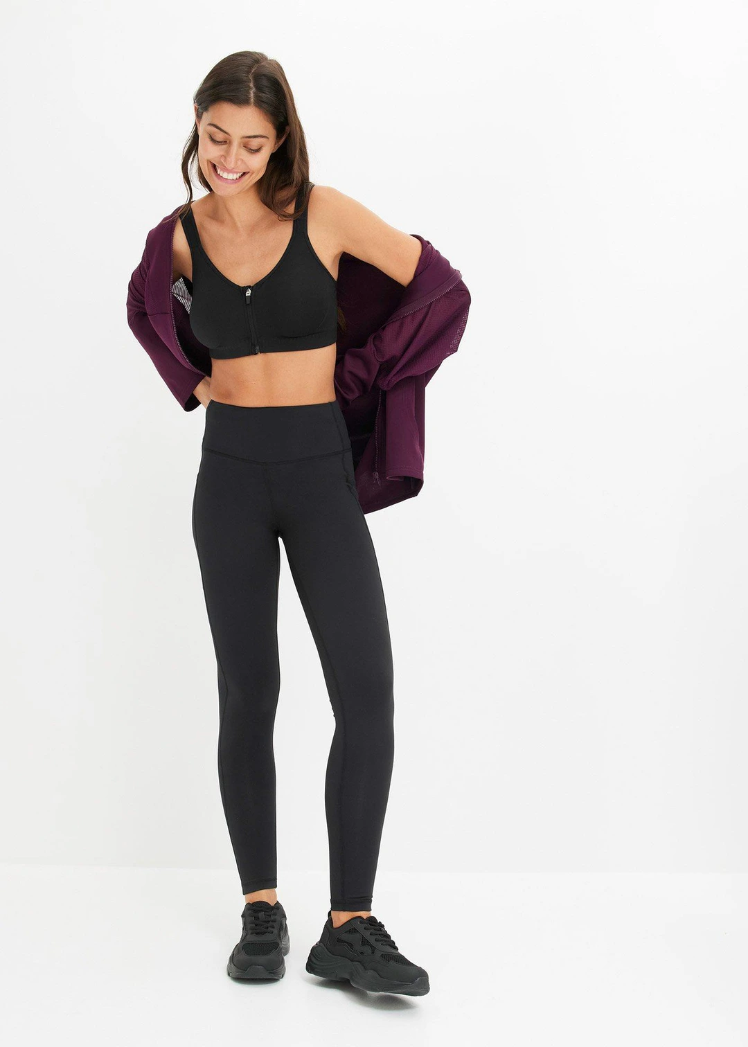 Legging de sport confortable avec poche pour portable, séchage rapide