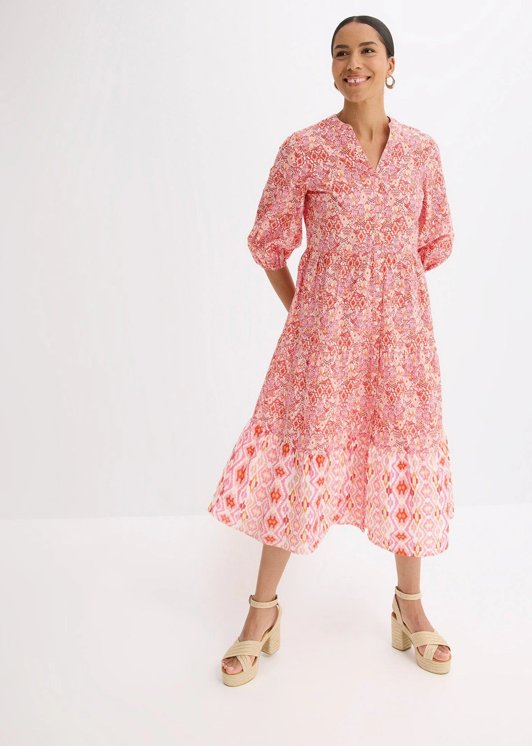 Robe midi en coton léger - 2