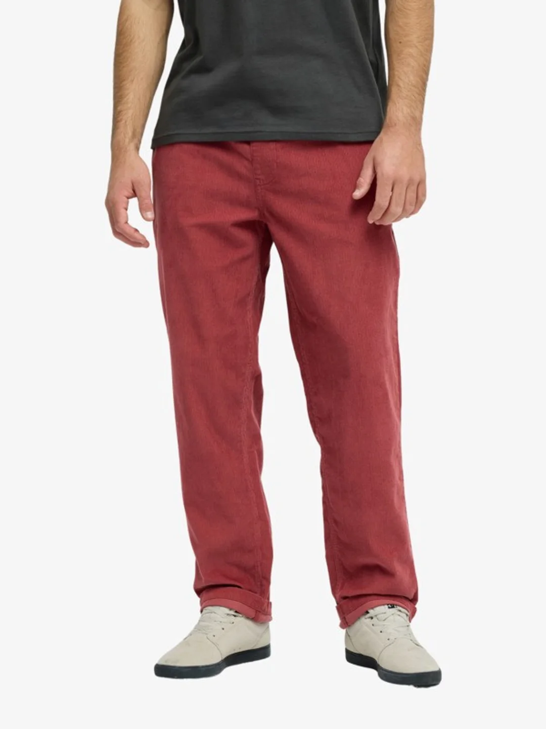Taxer Regular Cord - Pantalon velours côtelé pour Homme Noir