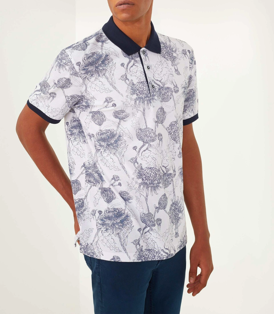 IZAC - Polo blanc ''Maureen''